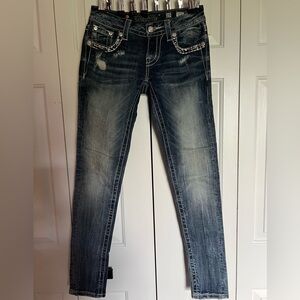 Miss Me Signature Skinny Jeans Size 25